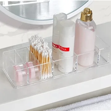 Acrylic Detachable Makeup Organizer 8 Compartments