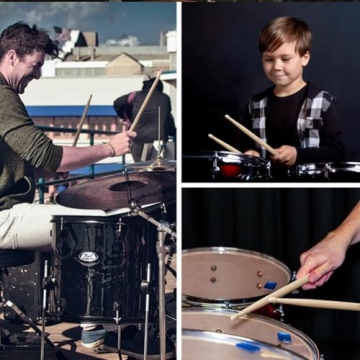 Lightweight 5A Maple Drumsticks for All Drumming Styles