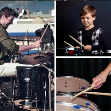 Lightweight 5A Maple Drumsticks for All Drumming Styles