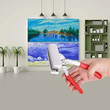 Professional Metal Canvas Plier for Artists and Crafters