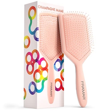 FRAMAR Paddle Brush - Best Detangling Hair Brush