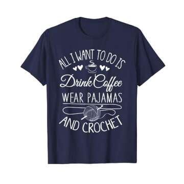 Crochet Saying Shirts- I Love Crochet Shirt