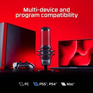 Elevate Your Audio with HyperX QuadCast USB Microphone