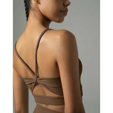 Shop Colorfulkoala Women's Dreamlux Bowknot Sports Bra