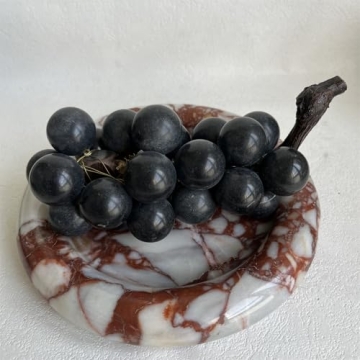 Elegant SAIDKOCC Marble Round Vanity Tray for Home Decor