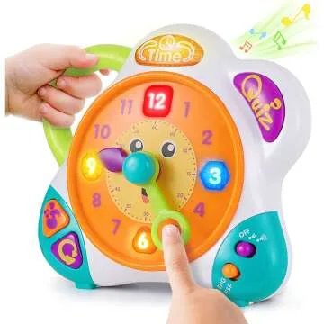 iPlay, iLearn Kids Learning Clock Toy for Kids