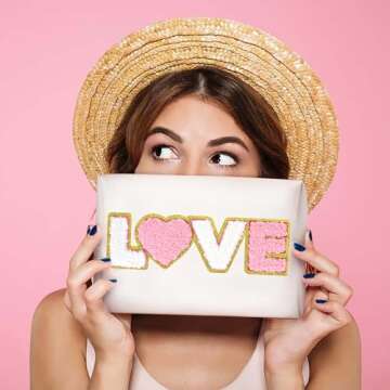 Heart Iron On Patches for Mother's Day and More