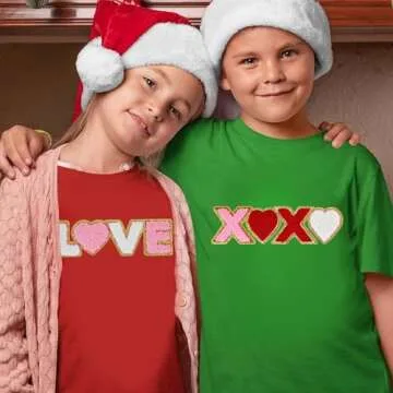 Heart Iron On Patches for Mother's Day and More