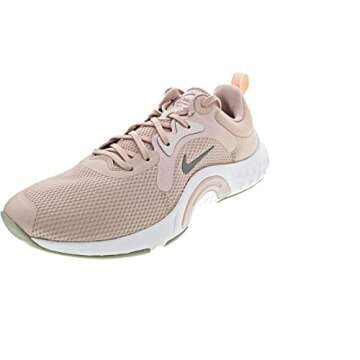 NIKE Women's Gymnastics Shoes, Pink Oxford MTLC Pewter Pale Coral White, 9 Narrow