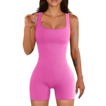 Stylish OQQ Women's Yoga Romper – Comfort & Versatility