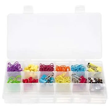 Pink Tool Box Organizer - Durable Storage with Compartments