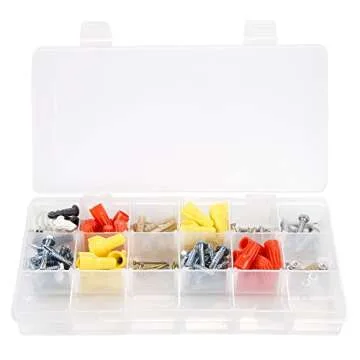 Pink Tool Box Organizer - Durable Storage with Compartments