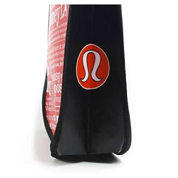 Lululemon Red with Graphic Print Small Reusable Tote Carryall Gym Bag