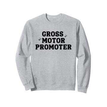 PT Physical Therapy Gross Motor Promoter - Black Sweatshirt