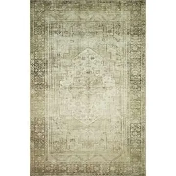 Loloi Banks Collection Runner Rug - Machine Washable, Stylish