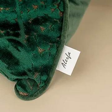 Alerfa Luxury 20x20 Maple Leaf Pillow Cover