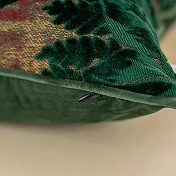 Alerfa Luxury 20x20 Maple Leaf Pillow Cover