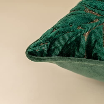 Alerfa Luxury 20x20 Maple Leaf Pillow Cover