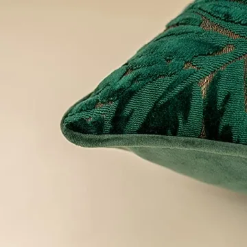 Alerfa Luxury 20x20 Maple Leaf Pillow Cover