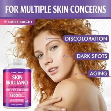 Glutathione Capsules Enhance Skin Tone & Reduce Dark Spots