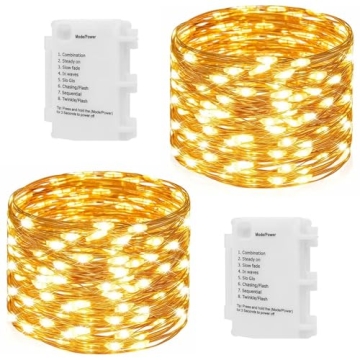 koopower 50 LED Battery Fairy Lights for Enchanting Decor