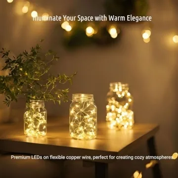 koopower 50 LED Battery Fairy Lights for Enchanting Decor