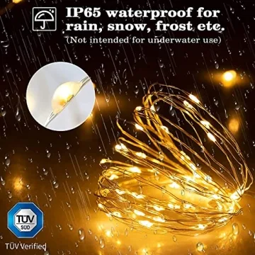koopower 50 LED Battery Fairy Lights for Enchanting Decor