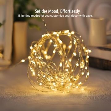 koopower 50 LED Battery Fairy Lights for Enchanting Decor