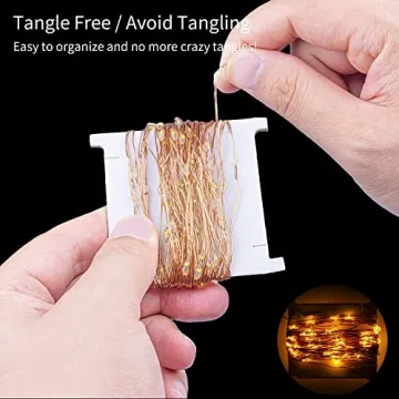 koopower 50 LED Battery Fairy Lights for Enchanting Decor