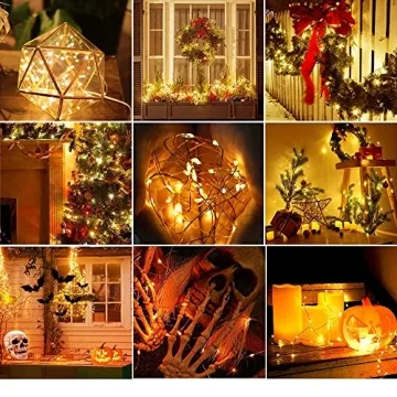 koopower 50 LED Battery Fairy Lights for Enchanting Decor