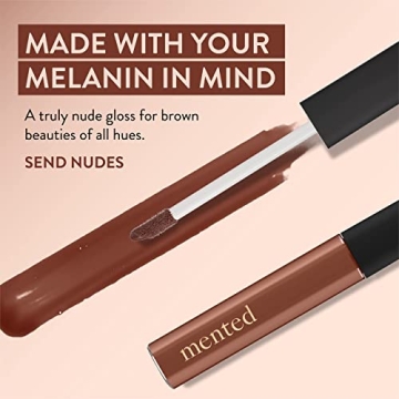 Mented Send Nudes Lip Gloss - Beautifully Versatile Makeup