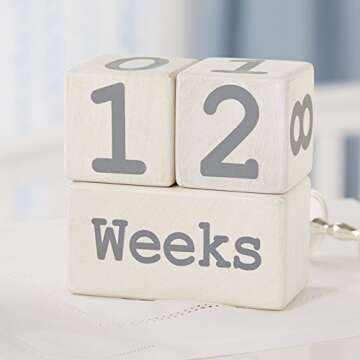 Mud Pie Milestone Blocks - Perfect for Growing Moments