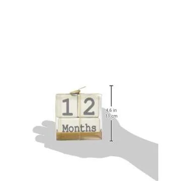 Mud Pie Milestone Blocks for Cherished Memories