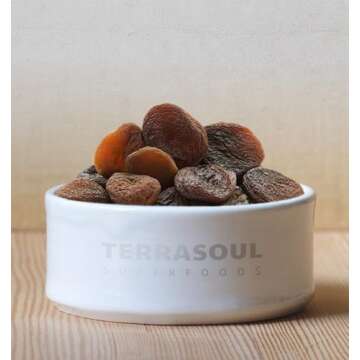 Terrasoul Superfoods Organic Apricots, 2 Lbs, Unsulphured, No-Added Sugar, Sweet and Tangy Delights for Snacking, Baking, and Vibrant Trail Mixes