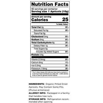 Organic Unsulphured Sun-Dried Apricots for Healthy Snacking