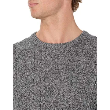 Goodthreads Supersoft Cable Knit Crewneck Sweater