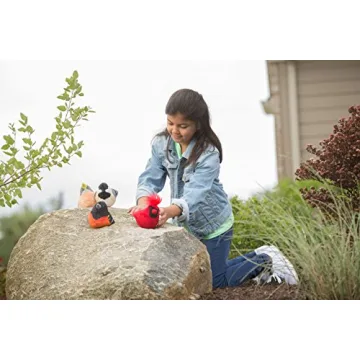 Wild Republic Northern Cardinal Plush with Bird Sound