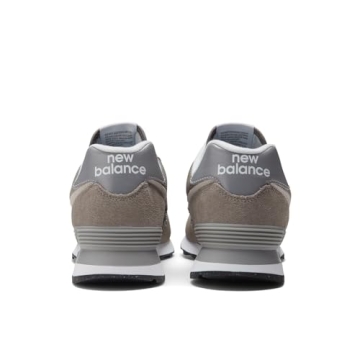 New Balance Men's 574 Core Sneaker - Grey/White Comfort