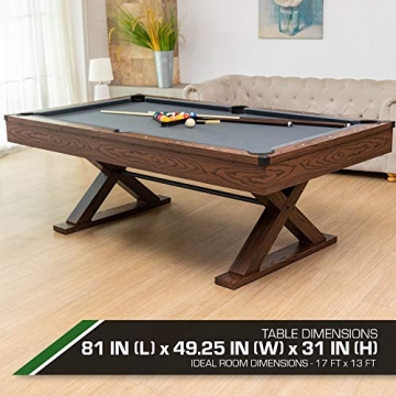 87" Rustic Dunhill Billiard Table - Your Game Room Essential