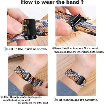 Comfortable Nylon Sport Loop Bands for Apple Watch Ultra