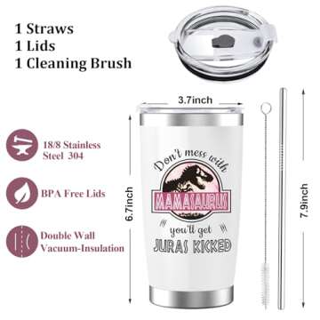 Unique Mother's Day Gifts - 20 OZ Tumbler for Mom