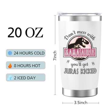 Unique Mother's Day Gifts - 20 OZ Tumbler for Mom