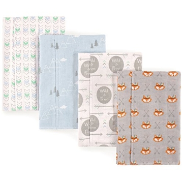 Luvable Friends Absorbent Baby Burp Cloths Set