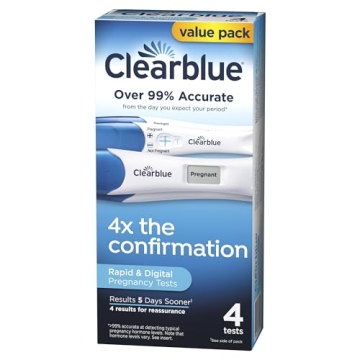 Clearblue Pregnancy Test Combo Pack - 4ct Digital & Rapid Detection