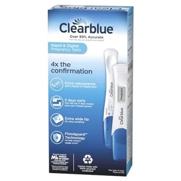 Clearblue Pregnancy Test Combo Pack - 4ct Digital & Rapid Detection