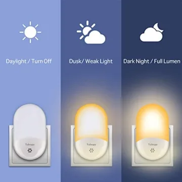 Vabogu NL-02 LED Night Light with Photocell Sensor