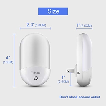 Vabogu NL-02 LED Night Light with Photocell Sensor