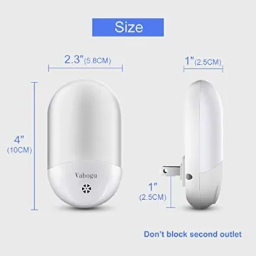 Vabogu NL-02 LED Night Light with Photocell Sensor