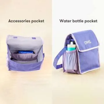 OmieBox Lunch Tote - Washable & Durable for Kids' Meals
