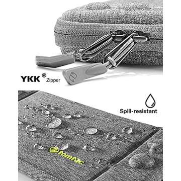 tomtoc Slim Switch Case With 10 Game Slots for Travel